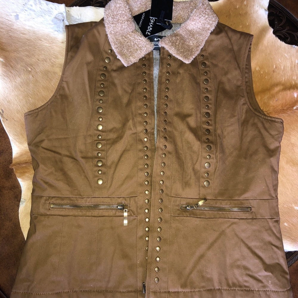 Studded vest